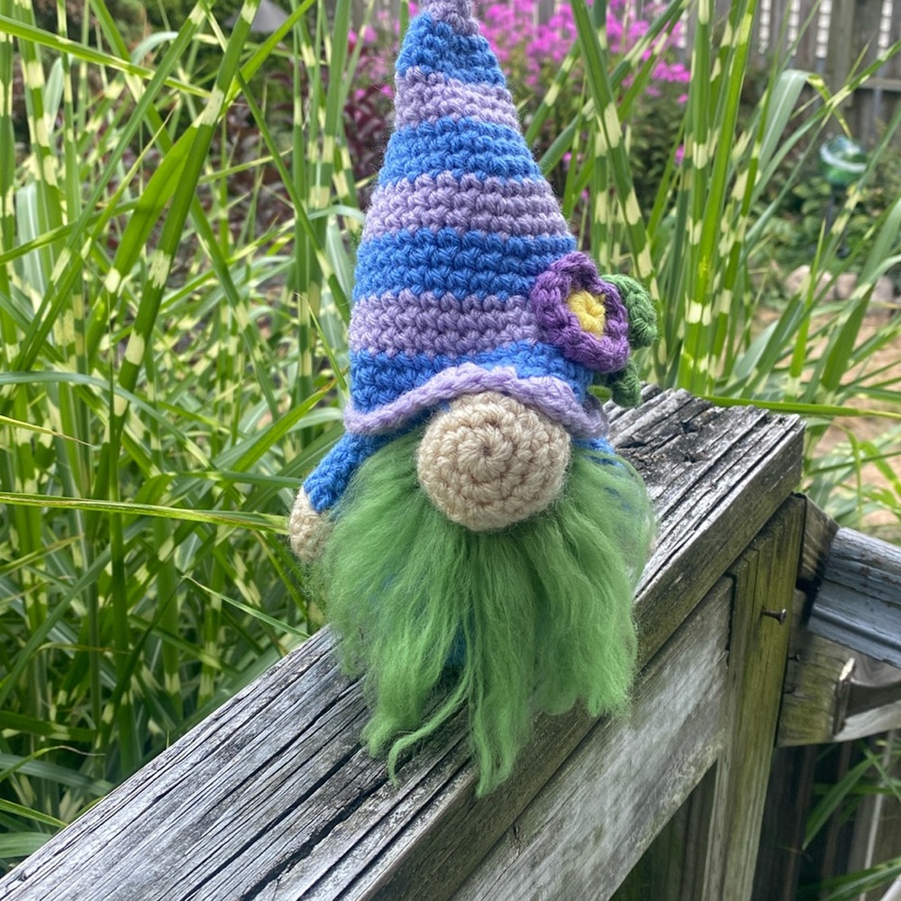 Handmade Crochet Gnome